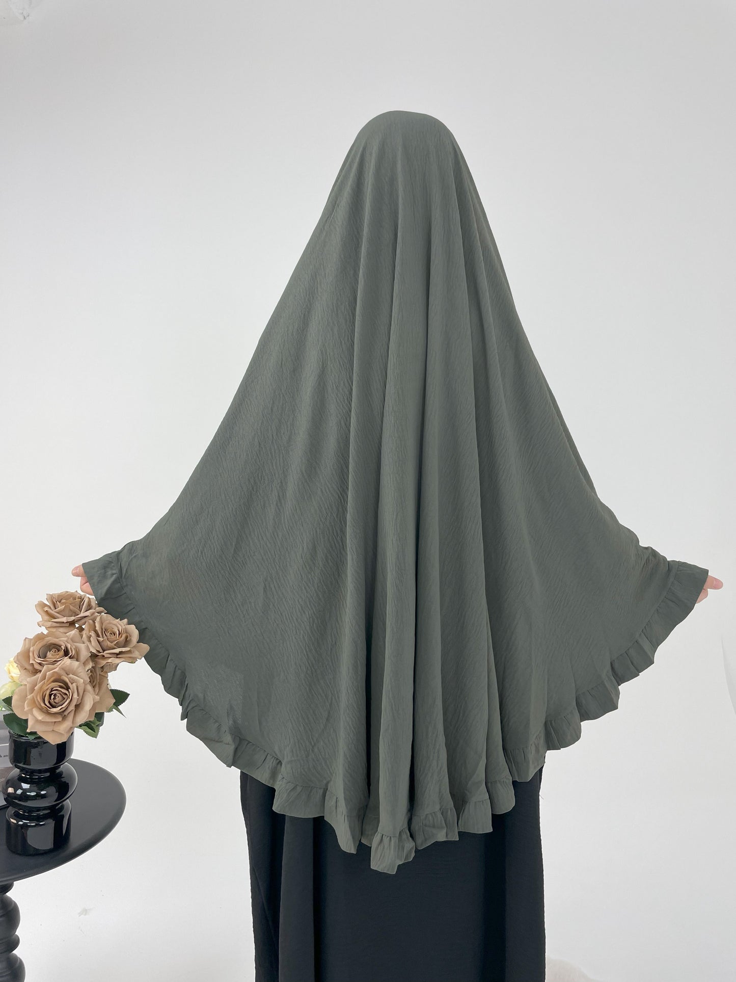 CL55 Breathable Full-Coverage Hijab ✦ 8 Modest Colors for Prayer & Daily Elegance