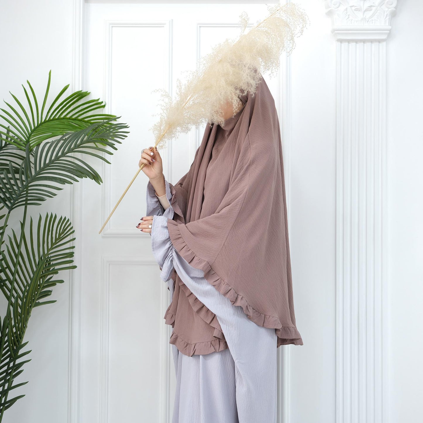 CL55 Breathable Full-Coverage Hijab ✦ 8 Modest Colors for Prayer & Daily Elegance
