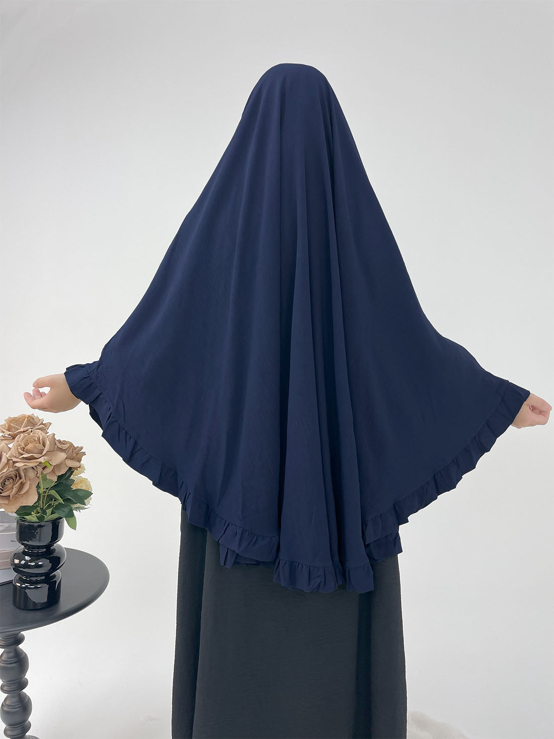 CL55 Breathable Full-Coverage Hijab ✦ 8 Modest Colors for Prayer & Daily Elegance