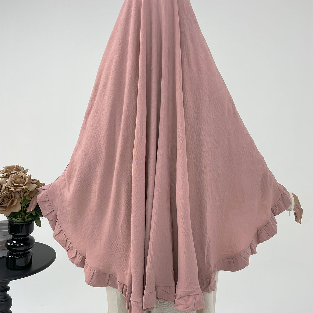 CL55 Atmungsaktiver Full-Coverage Hijab ✦ 8 dezente Farben für Gebet und tägliche Eleganz