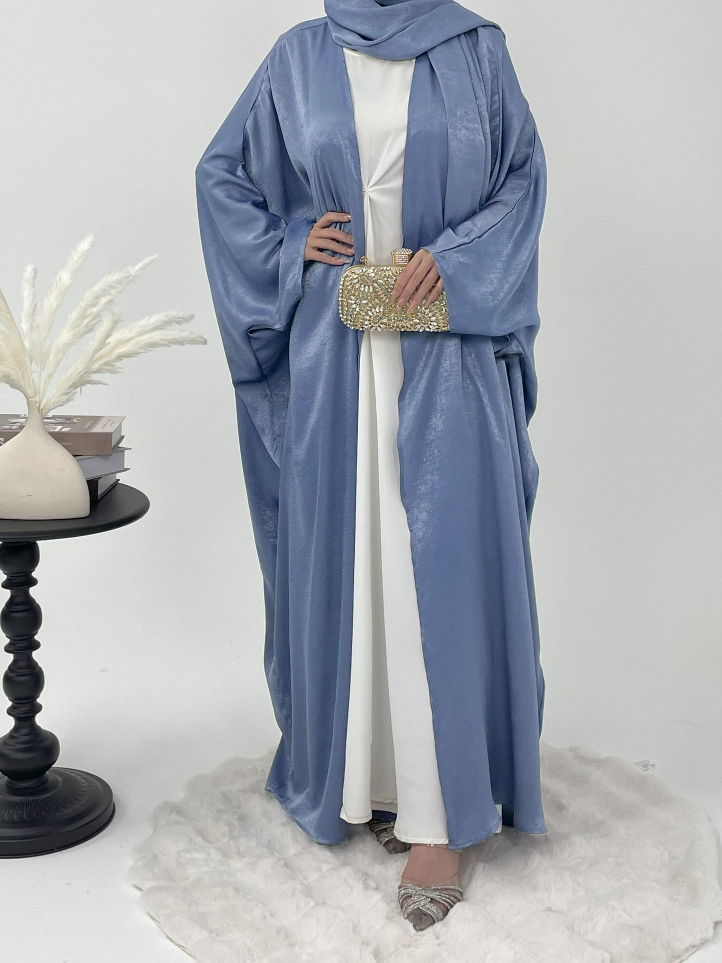 #CL38 Women's Stylish And Elegant With Muslim Arab Loose Abaya, Suitable For Parties And Daily Wear