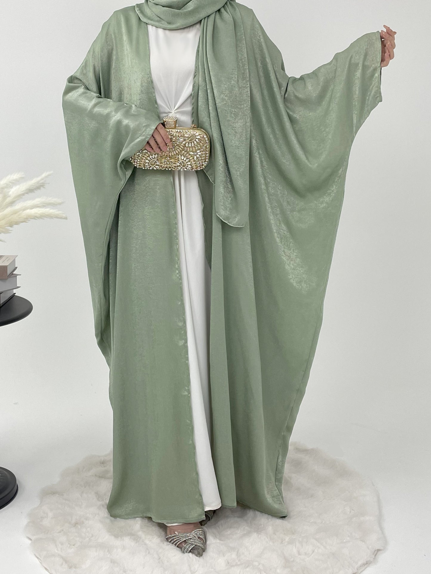 #CL38 Women's Stylish And Elegant With Muslim Arab Loose Abaya, Suitable For Parties And Daily Wear