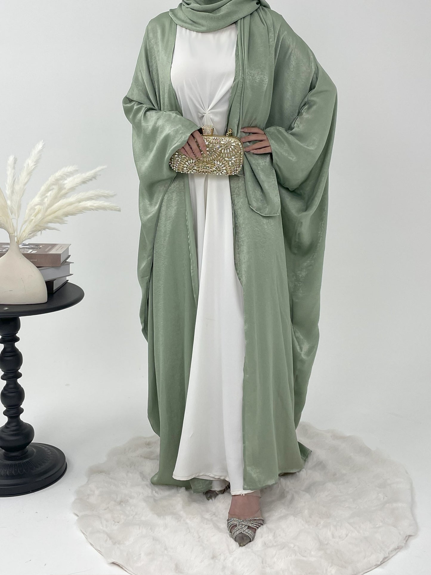 #CL38 Women's Stylish And Elegant With Muslim Arab Loose Abaya, Suitable For Parties And Daily Wear