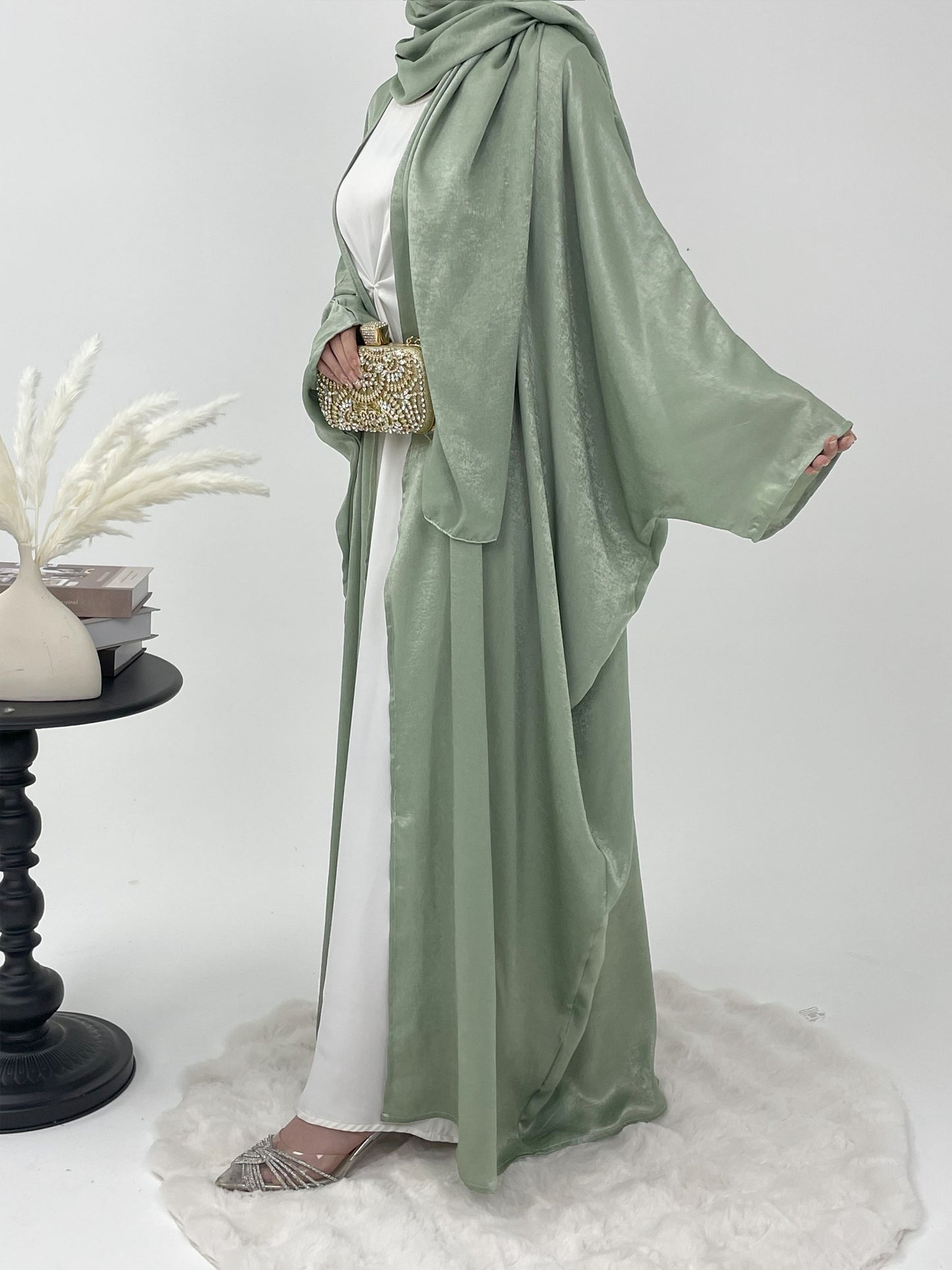 #CL38 Women's Stylish And Elegant With Muslim Arab Loose Abaya, Suitable For Parties And Daily Wear