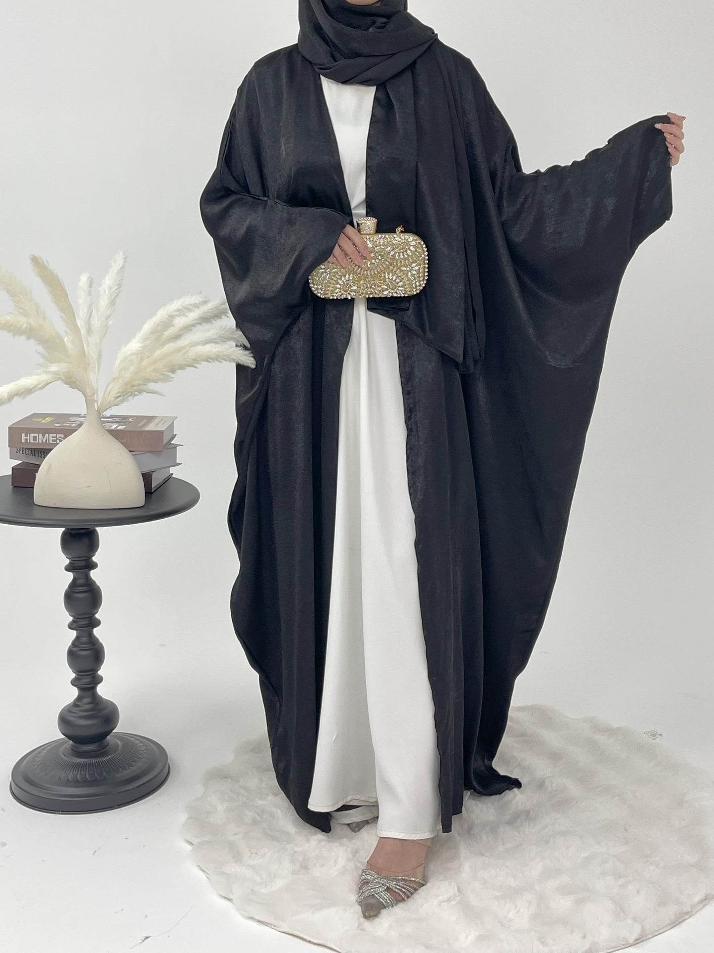 #CL38 Women's Stylish And Elegant With Muslim Arab Loose Abaya, Suitable For Parties And Daily Wear