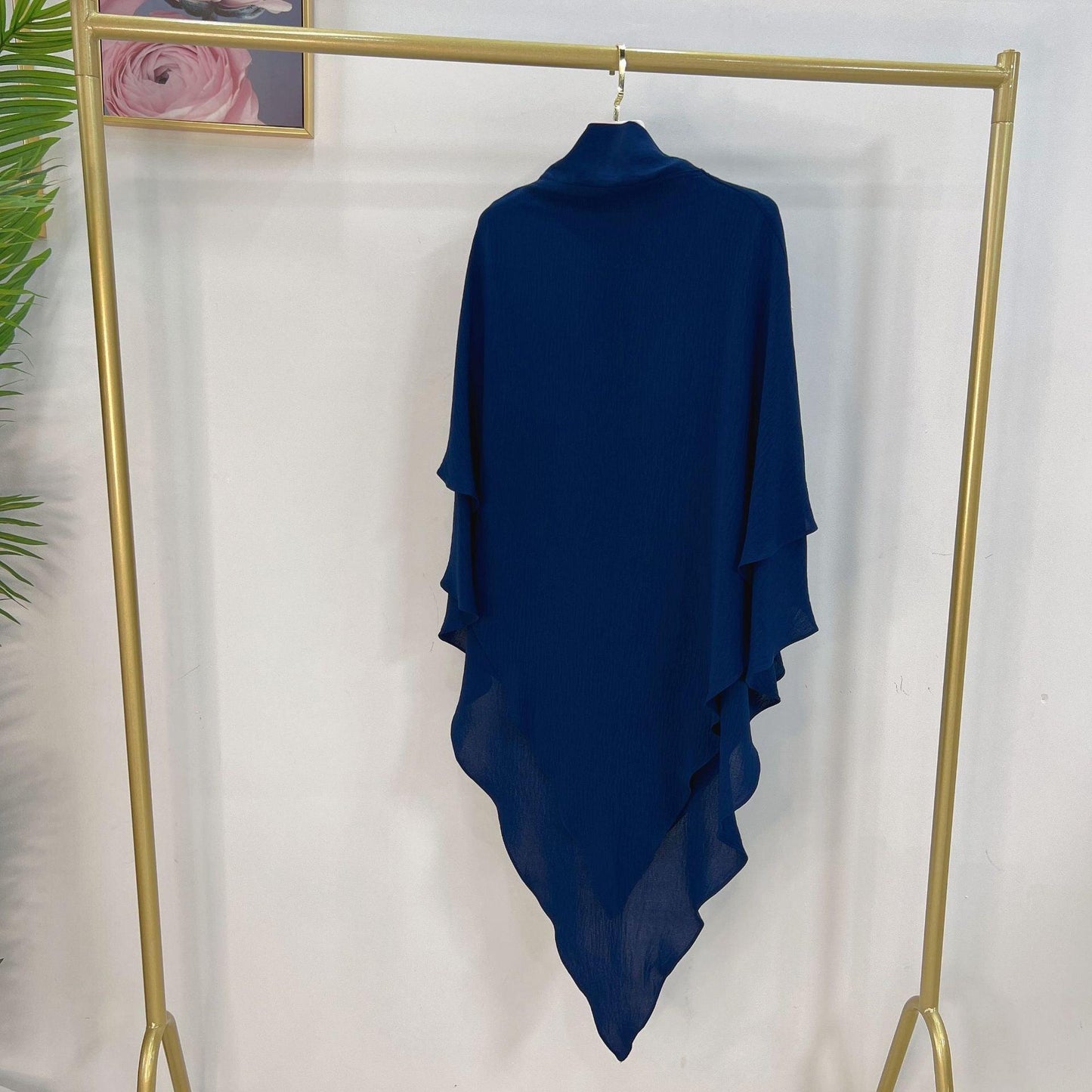 WG03 Two layer Khimar ,Linen-cotton khimar ,Hijab