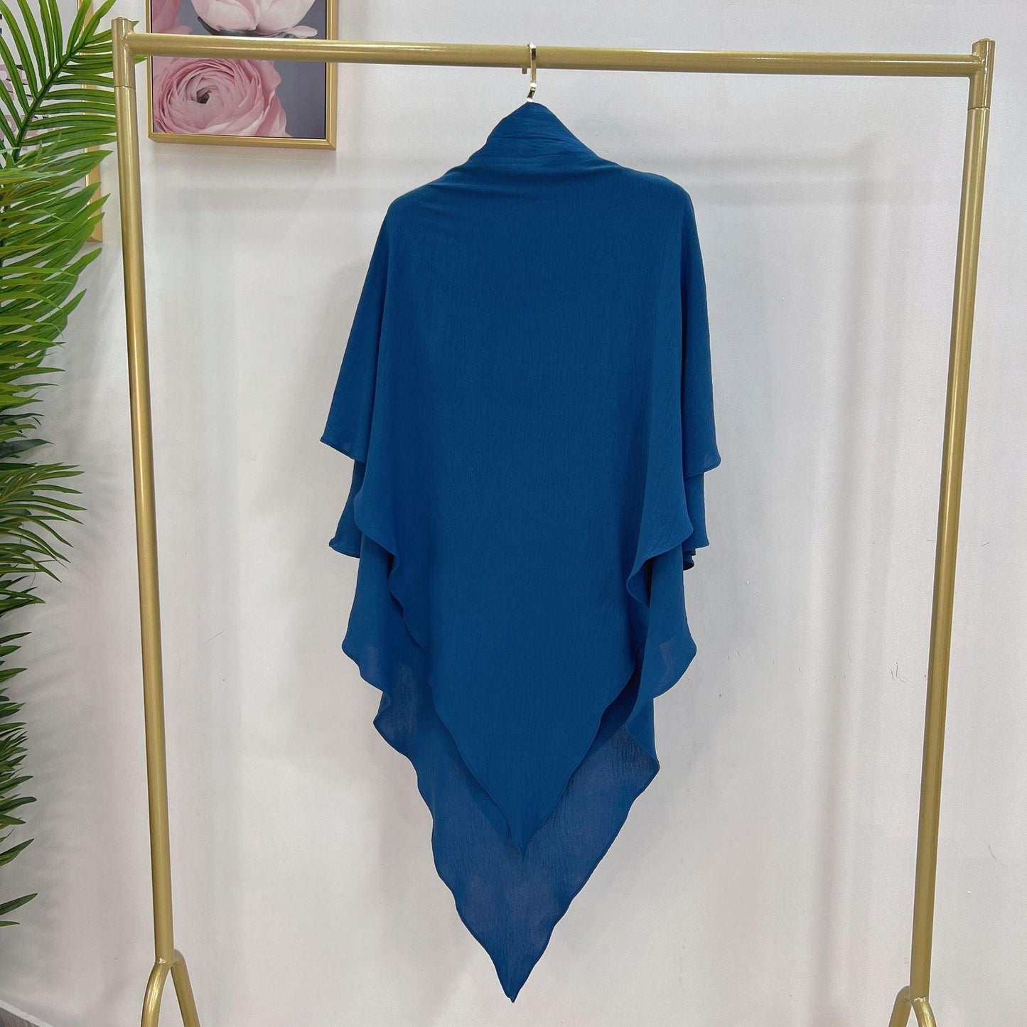 WG03 Two layer Khimar ,Linen-cotton khimar ,Hijab