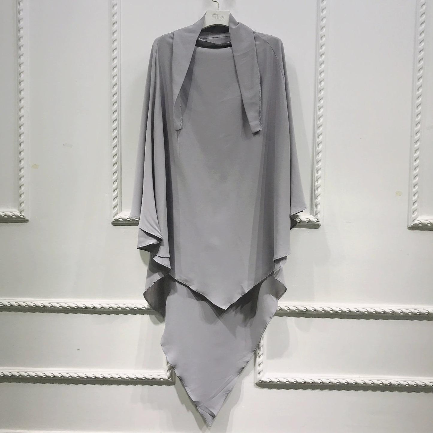#CL55 Sun-Protective Nida Khimar ✦ Single-Layer Hijab in 15 Colors | UPF 50+ & Lightweight