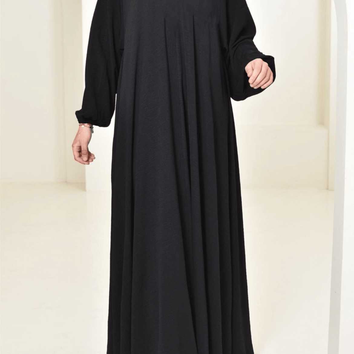 #CL20   Wrinkle-Free Everyday Abaya | 5 Neutral Tones & 4 Sizes for Prayer, Travel & Events