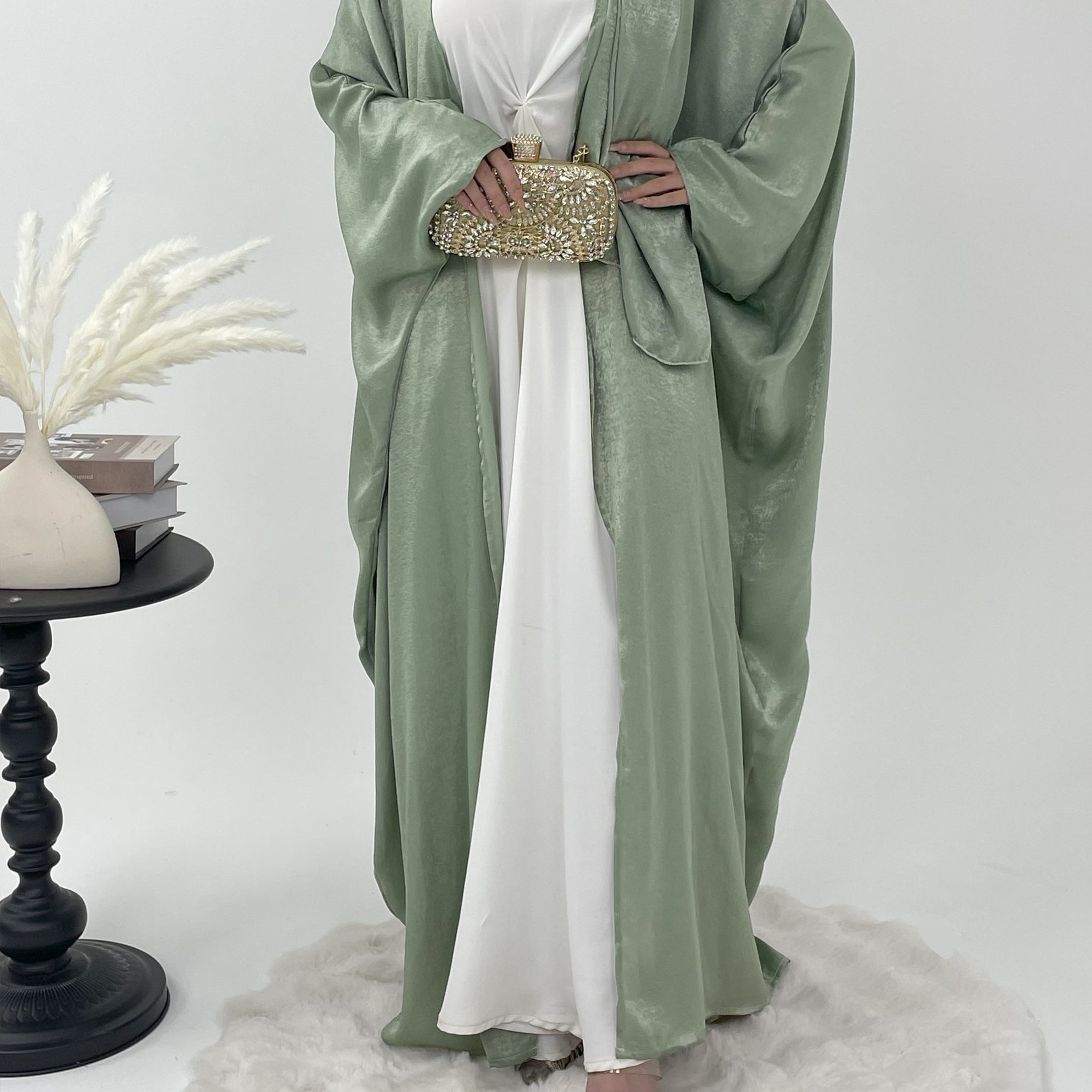 #CL38 Women's Stylish And Elegant With Muslim Arab Loose Abaya, Suitable For Parties And Daily Wear