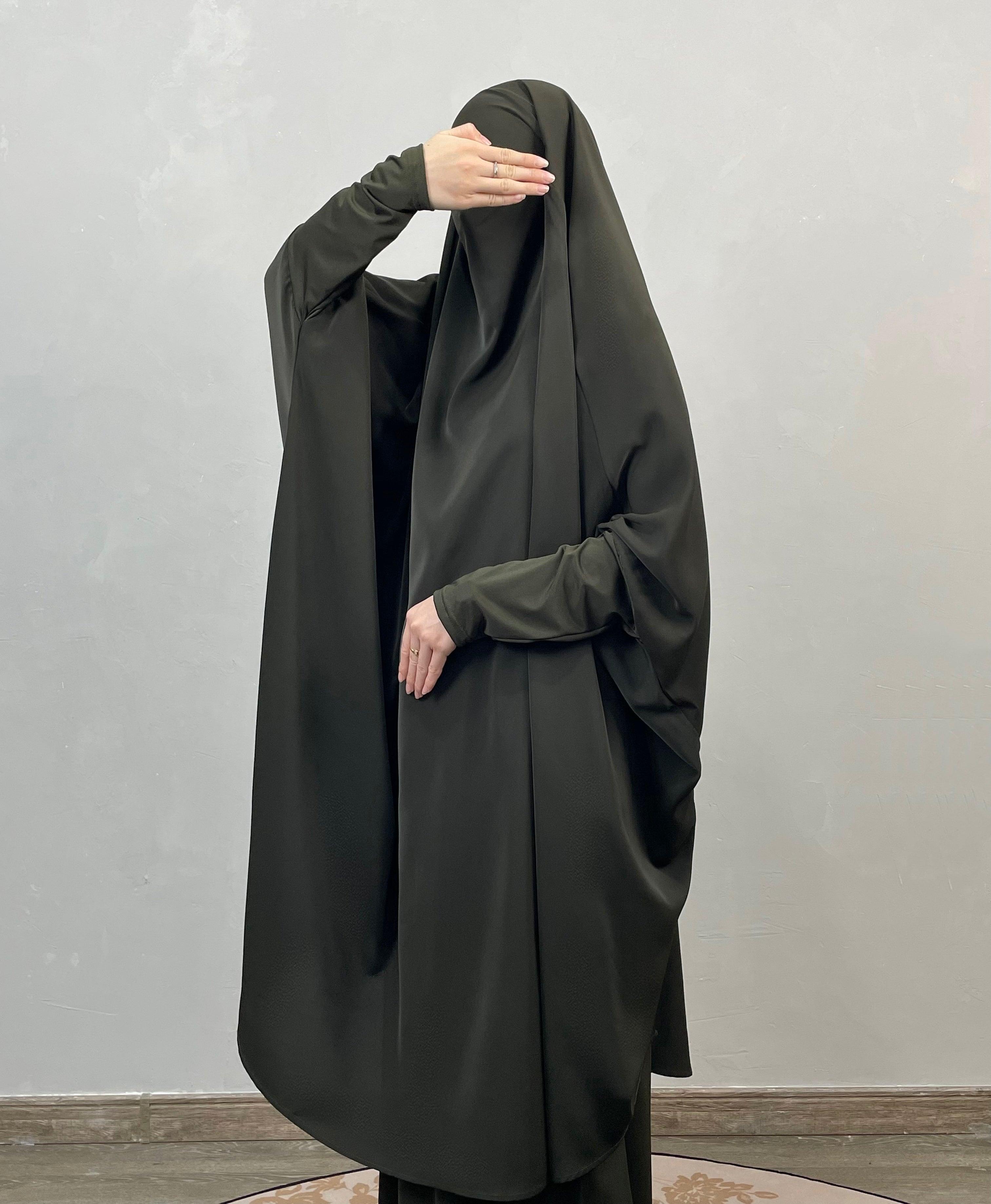 #CL27  Two-Piece Set Jilbab nida jilbab  niqab khimar skirt
