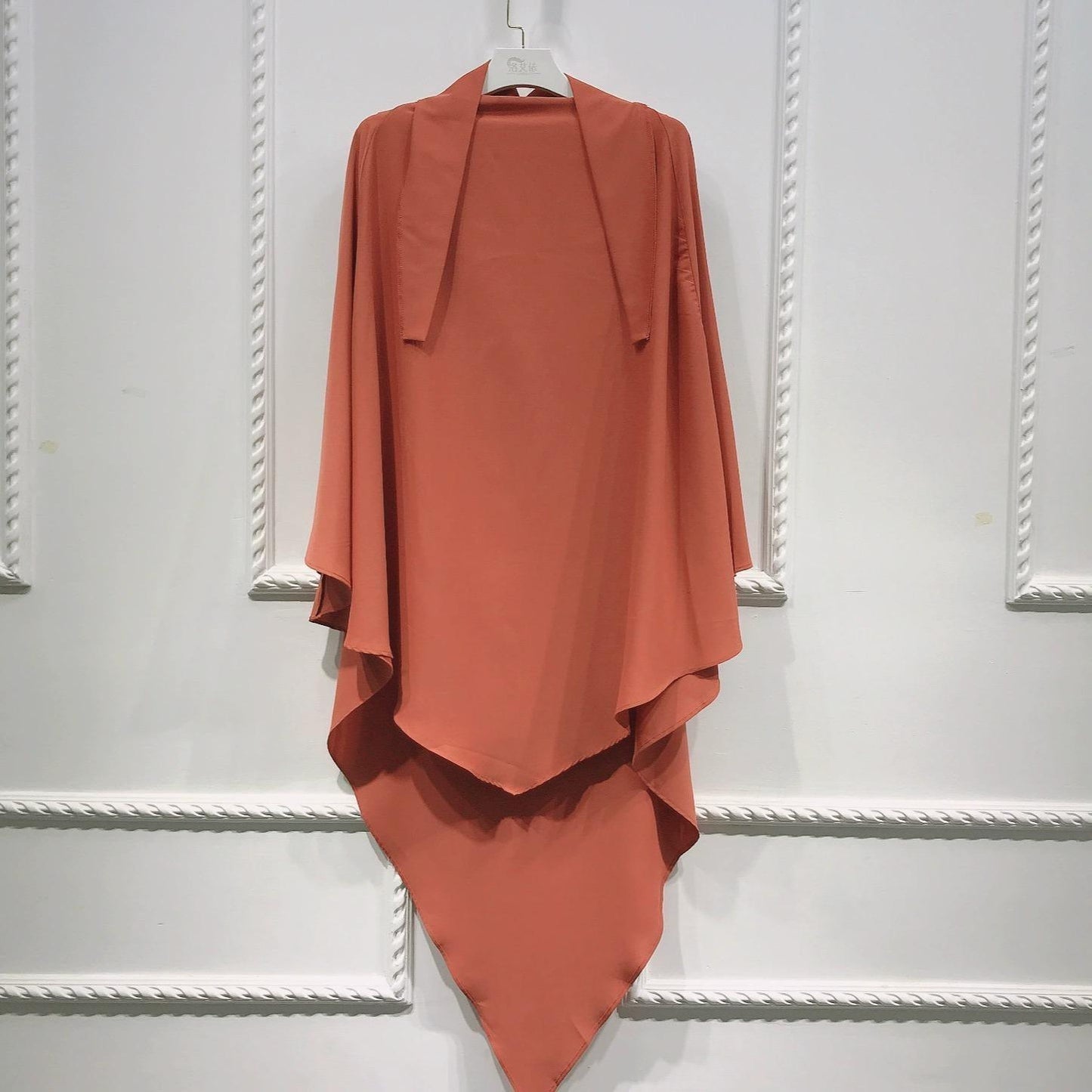 #CL55 Sun-Protective Nida Khimar ✦ Single-Layer Hijab in 15 Colors | UPF 50+ & Lightweight