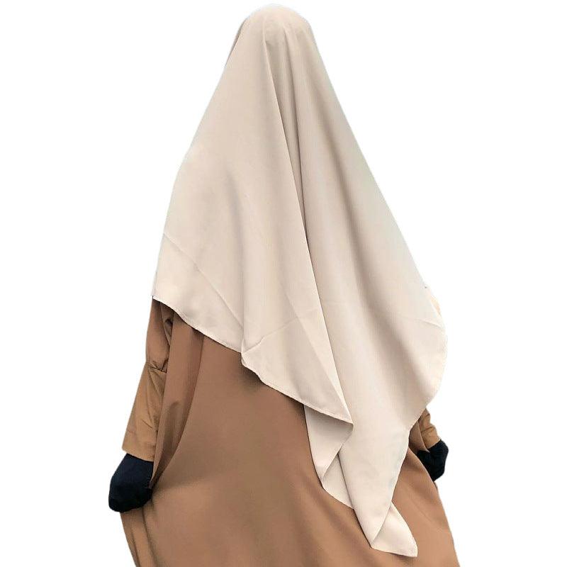 #CL55 Sun-Protective Nida Khimar ✦ Single-Layer Hijab in 15 Colors | UPF 50+ & Lightweight
