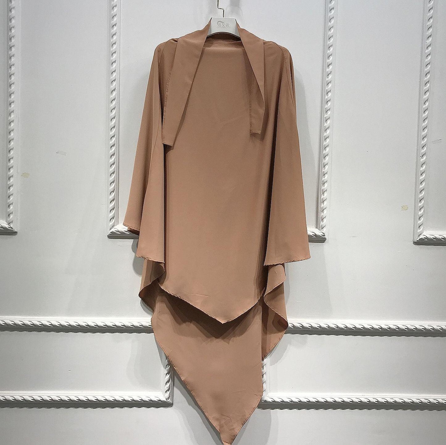 #CL55 Sun-Protective Nida Khimar ✦ Single-Layer Hijab in 15 Colors | UPF 50+ & Lightweight