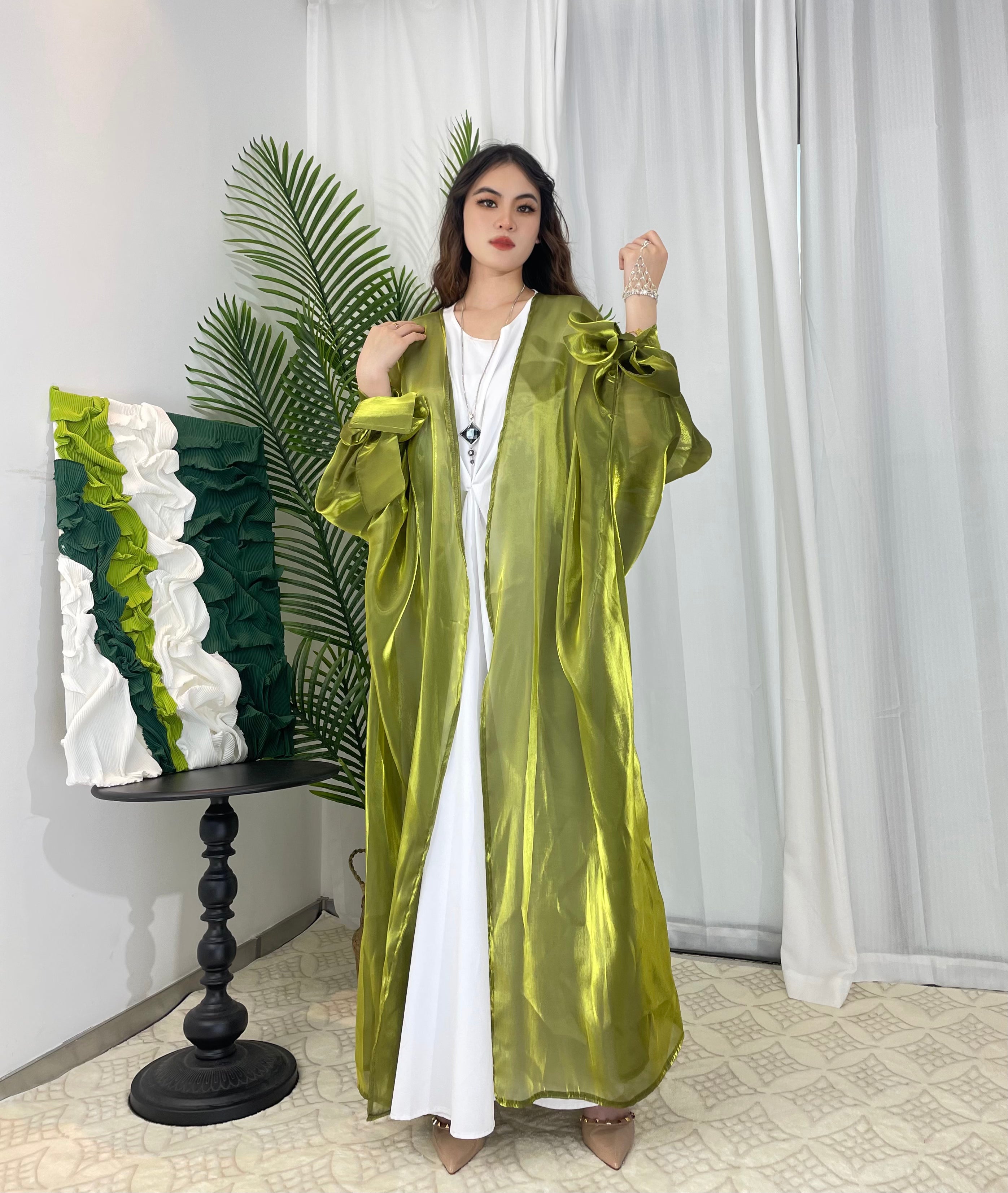 Organza abaya 2025